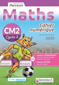 Katia Hache et Sébastien Hache - Maths CM2 iParcours - Cahier numérique. 1 DVD