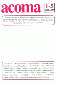 Acoma N° 1-5/1971-1973