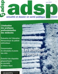 Dominique Libault - ADSP N° 59, juin 2007 : Les affections de longue durée.