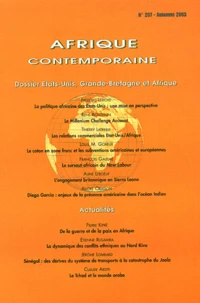 Etats-Unis, Grande-Bretagne et Afrique