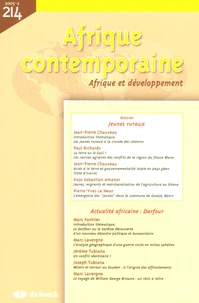 Jeunes ruraux