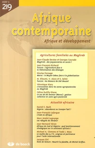 Agricultures familiales au Maghreb
