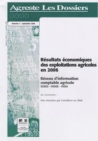 Résultats économiques des exploitations agricoles en 2006