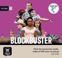  Maison des langues - Anglais 2de B1 Blockbuster - Pack de ressources audio, vidéo et PDF pour la classe.