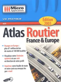 Atlas routier France & Europe. CD-ROM, Edition 2003