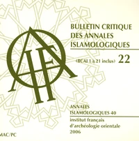 Bulletin critique des annales islamologiques N° 22