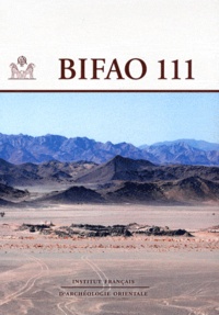  IFAO - Bulletin de l'IFAO N° 111 : .