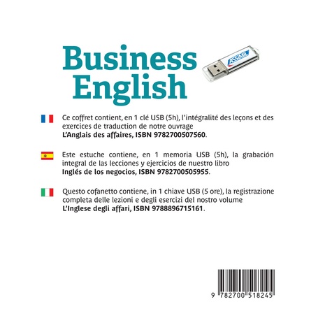 Business English  avec 1 Clé Usb