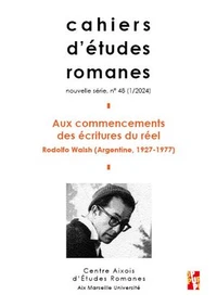 Aux commencements des écritures du réel