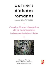 Construction et dissolution de la communauté