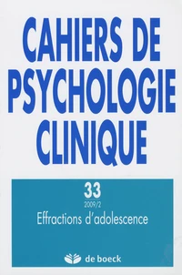 Effractions d'adolescence