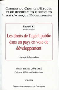Les droits de l'agent public dans un pays en voie de développement