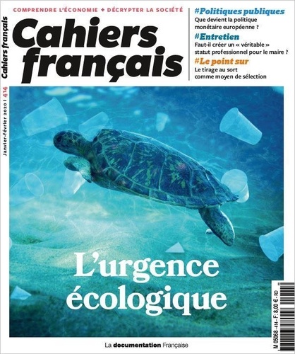 Cahiers français N° 414, février 2020 L'urgence écologique