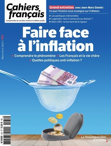 Cahiers français N° 432, mars-avril 2023 Faire face à l'inflation