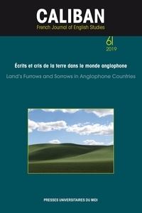 Françoise Besson - Caliban N° 61/2019 : Ecrits et cris de la terre dans la monde anglophone.