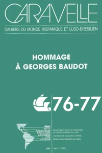  IPEAT - Caravelle N° 76-77, Décembre 2 : Hommage à Georges Baudot.