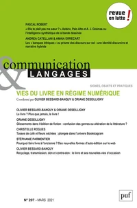 Vies du livre au régime numérique