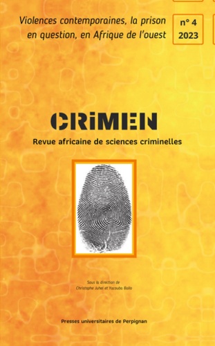 CRIMEN N° 4/2023 Violences contemporaines, la prison en question en Afrique de l'ouest