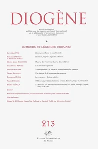Rumeurs et légendes urbaines