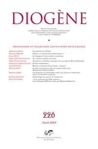 Philosophie et islam dans les sociétés musulmanes
