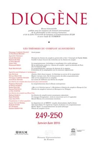 Les théories du complot aujourd'hui