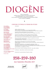 L'histoire culturelle au prisme des studies