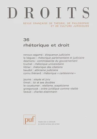 Rhétorique et droit