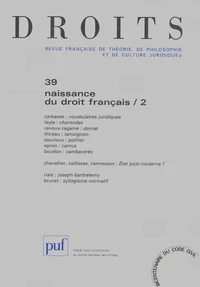 Naissance du droit français