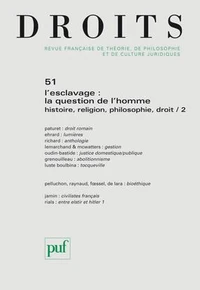 L'esclavage : la question de l'homme