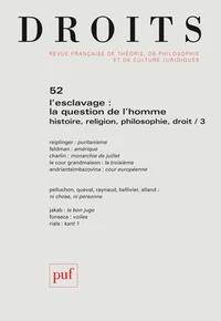 L'esclavage : la question de l'homme