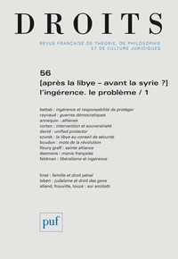 Après la Libye, avant la Syrie ? L'ingérence, le problème