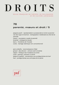 Parenté, moeurs et droit
