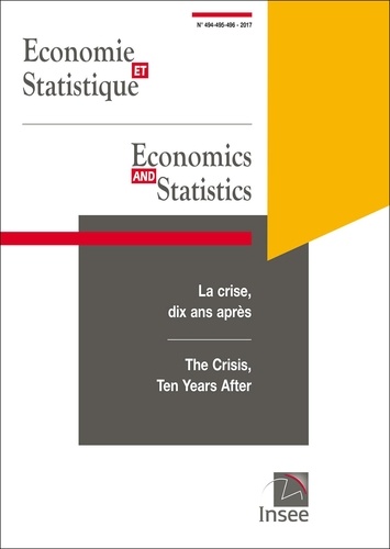  INSEE - Economie et Statistique/ Economics and Statistics  : Economie et Statistique/ Economics and Statistics n°494-495-496.
