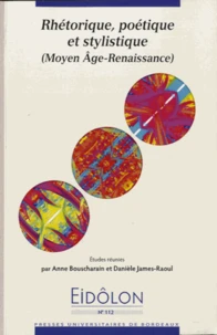Rhétorique, poétique et stylistique (Moyen Age-Renaissance)