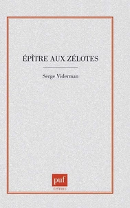 Épître aux zélotes...