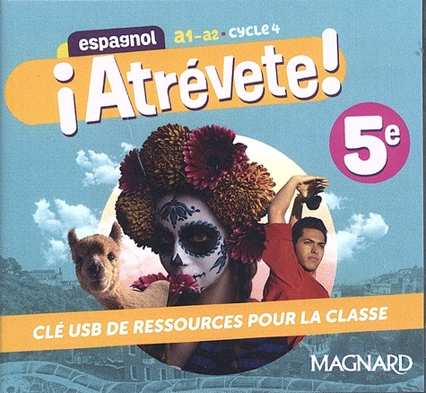  Magnard - Espagnol 5e A1-A2 ¡Atrévete!. 1 Clé Usb