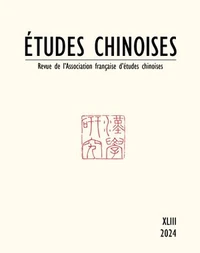 Etudes chinoises N° 43