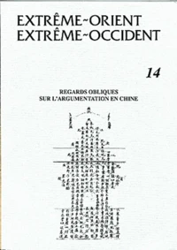 Regards obliques sur l'argumentation en Chine