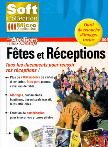 FETES ET RECEPTIONS. CD-Rom de Collectif - Livre - Decitre