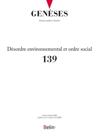 Désordre envionnemental et ordre social
