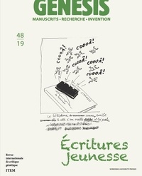 Christine Collière-Whiteside et Karine Meshoub-Manière - Genesis N° 48/2019 : Ecritures jeunesse.