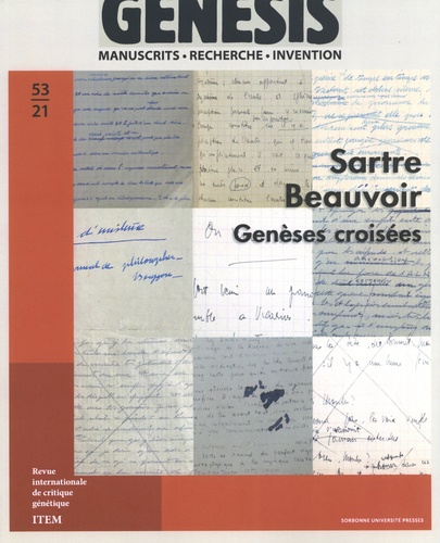 Genesis N° 53/2021 Sartre Beauvoir. Genèses croisées