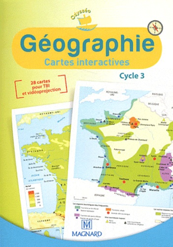 Magnard - Géographie Cycle 3 - Cartes interactives. 1 Cédérom