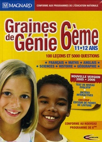  Magnard - Graines de Génie 6e - CD-Rom.