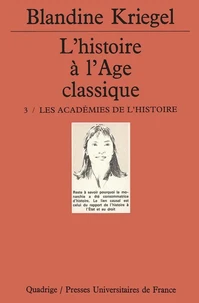HISTOIRE A L'AGE CLASSIQUE T.3 N.233