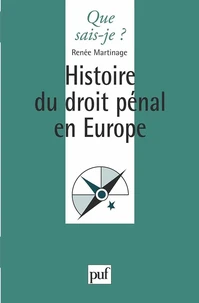 Histoire du droit pénal en Europe