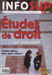Etudes de droit, les débouchés