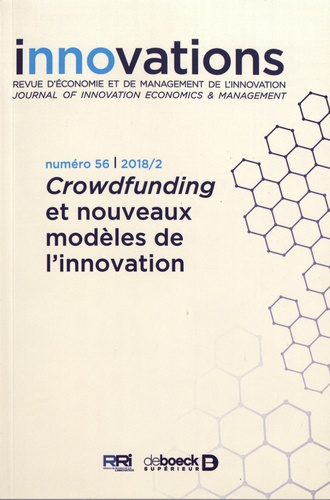 Innovations N° 56/2018/2 Crowdfunding et nouveaux modèles de l'innovation