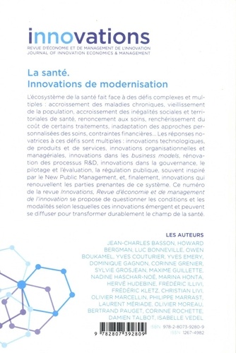Innovations N° 60/2019/3 La santé. Innovations de modernisation