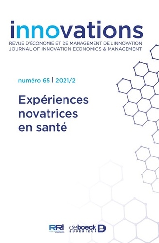 Innovations N° 65/2021/2 Systèmes agroalimentaires. Nouvelles perspectives